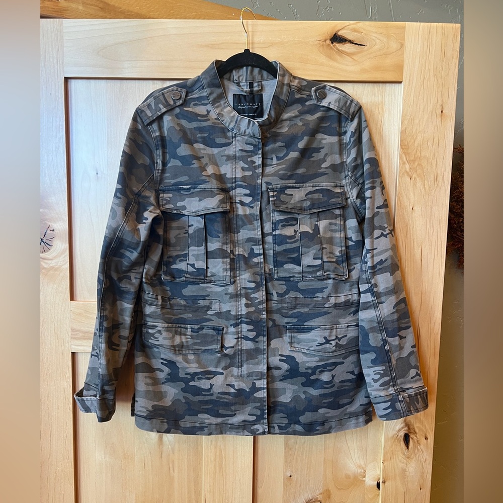 🚨 FINAL SALE 🚨 Sanctuary Women's Camo Utility Jacket, Size L